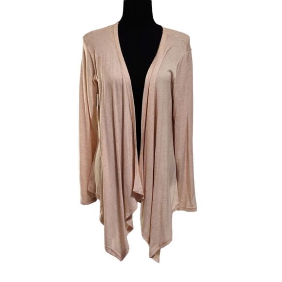 Cream Waterfall Cardigan Large - Picture 1 of 4